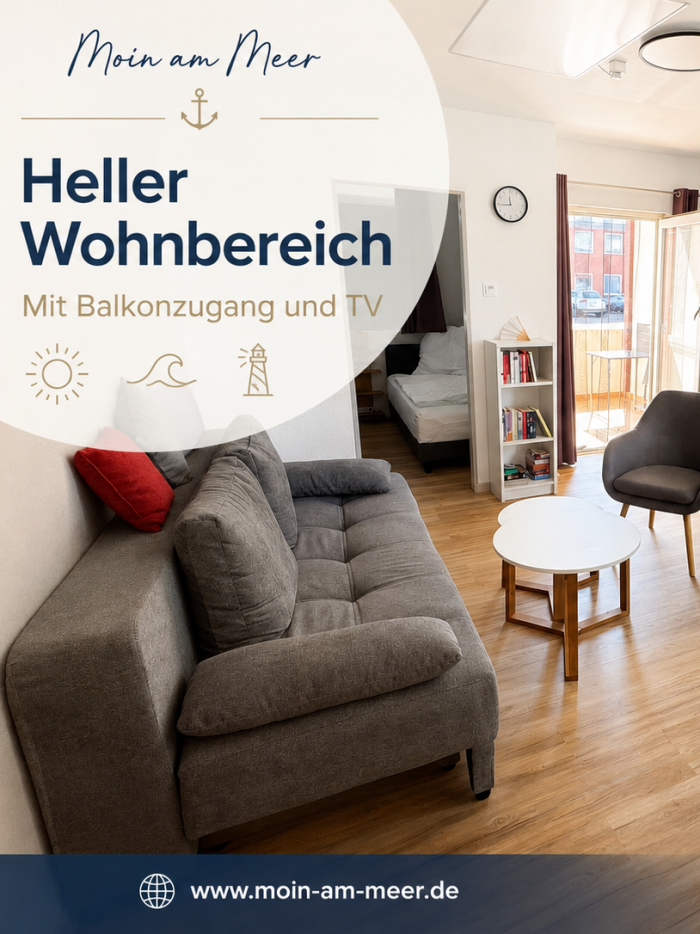 🛋️ Heller Wohnbereich mit durchdachter Ausstattung